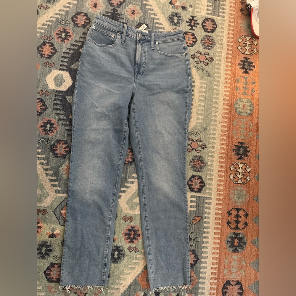 Madewell Curvy perfect vintage jean 27tall light wash